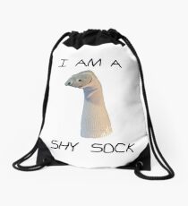 Baldi's Sock Puppet Drawstring Bag