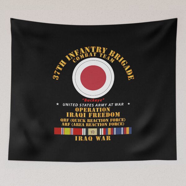 Item preview, Army - 37th Infantry Brigade Combat Team - Iraqi Freedom Veteran designed and sold by Military Insignia Products.