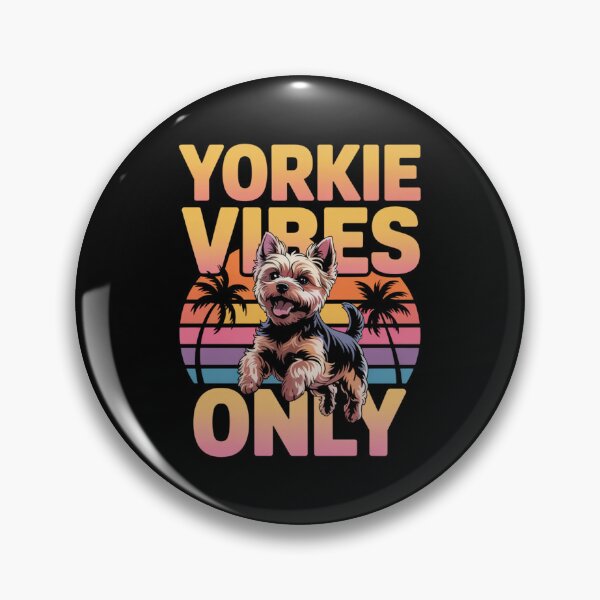 Item preview, Yorkie Vibes Only designed and sold by theartfulaspie.