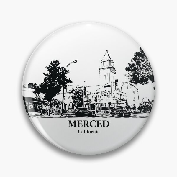 Item preview, Merced - California designed and sold by Lakeric Cityscapes.