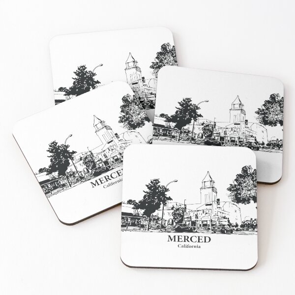Item preview, Merced - California designed and sold by Lakeric Cityscapes.