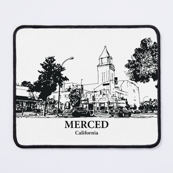 Item preview, Merced - California designed and sold by Lakeric Cityscapes.