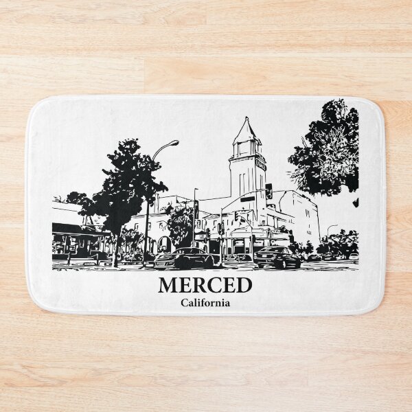 Item preview, Merced - California designed and sold by Lakeric Cityscapes.