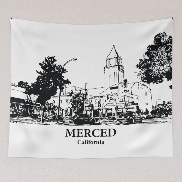 Item preview, Merced - California designed and sold by Lakeric Cityscapes.