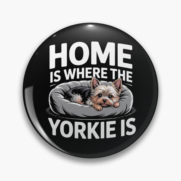 Item preview, Home is Where the Yorkie is designed and sold by theartfulaspie.