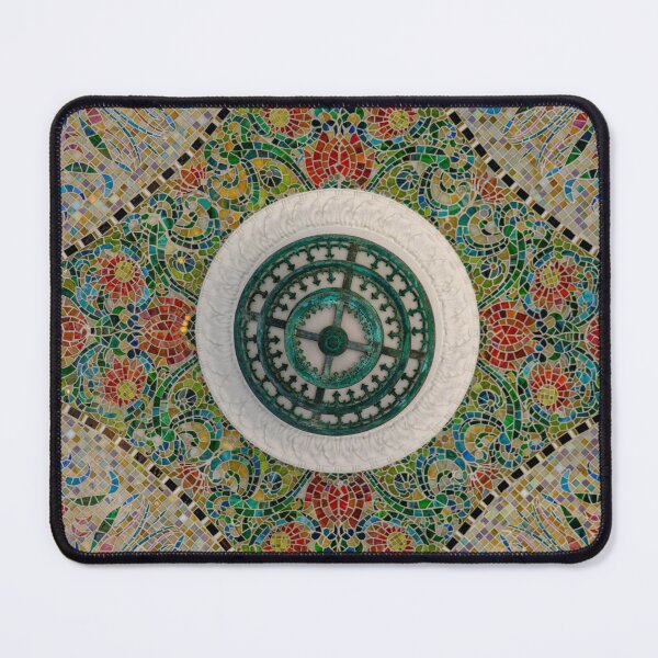 Item preview, Vivid Mosaic of Floral Tiles at Yokohama’s Indian Memorial Fountain designed and sold by Pix4Japan.