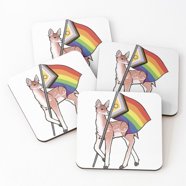 Item preview, LGBTQ deer [progress] designed and sold by WitcherGem.