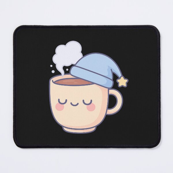 Item preview, Kawaii Sleeping Mug - Magic Hot Chocolate designed and sold by ALBANAT.