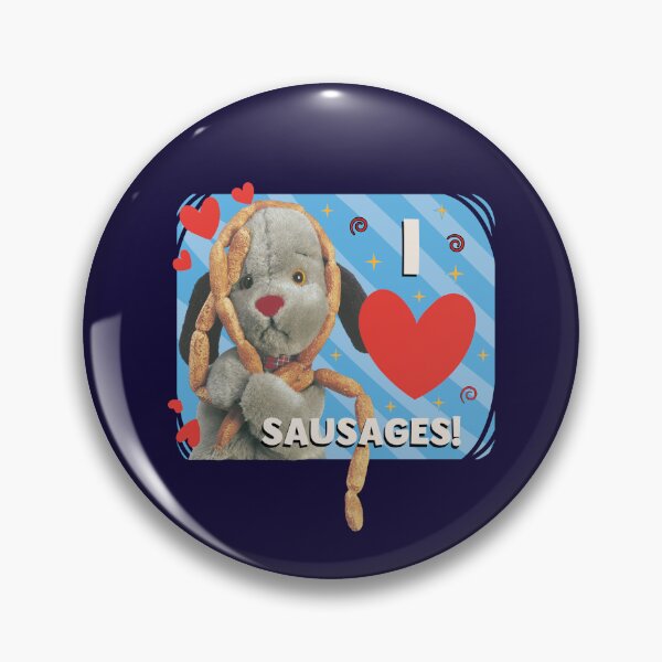 Item preview, Sooty Sweep I Love Sausages designed and sold by All-And-Every.