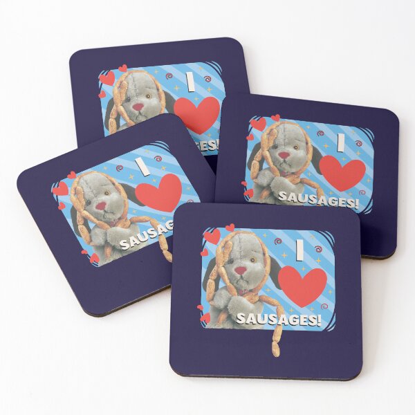 Item preview, Sooty Sweep I Love Sausages designed and sold by All-And-Every.