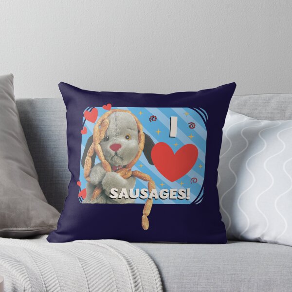Item preview, Sooty Sweep I Love Sausages designed and sold by All-And-Every.