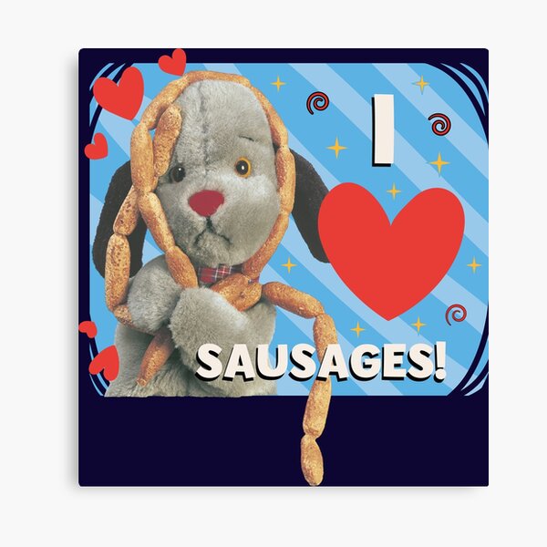 Item preview, Sooty Sweep I Love Sausages designed and sold by All-And-Every.