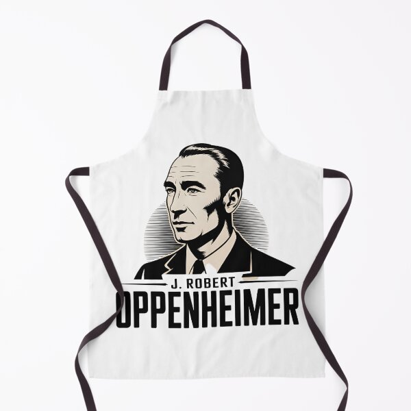 Item preview, J. Robert Oppenheimer Side Portrait - Atomic Era Retro Science Art designed and sold by Dospart.