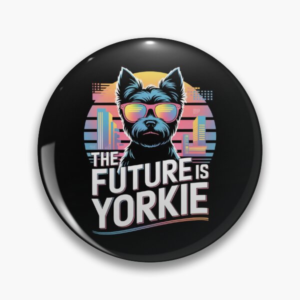 Item preview, The Future is Yorkie designed and sold by theartfulaspie.