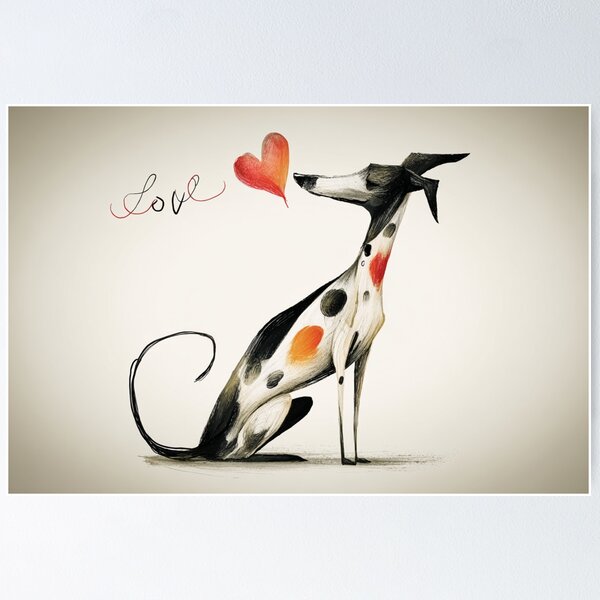 Item preview, I love my dog designed and sold by aghnadarragh.