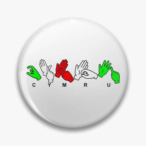 Item preview, Cymru (Wales) in BSL British Sign Language designed and sold by Studio Lisa Jayne.
