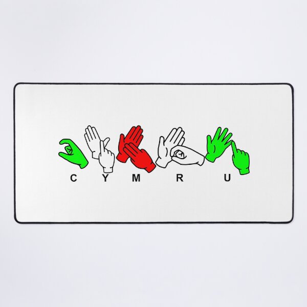 Item preview, Cymru (Wales) in BSL British Sign Language designed and sold by Studio Lisa Jayne.