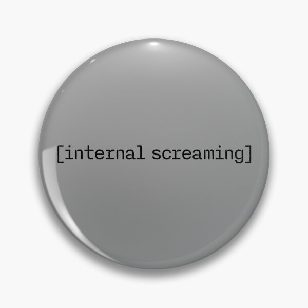 Item preview, Internal Screaming - Black designed and sold by sillyjess.