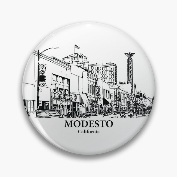 Item preview, Modesto - California designed and sold by Lakeric Cityscapes.