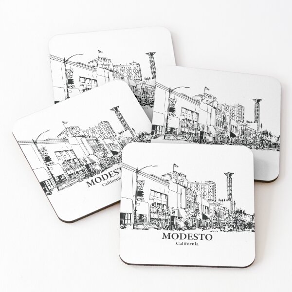 Item preview, Modesto - California designed and sold by Lakeric Cityscapes.