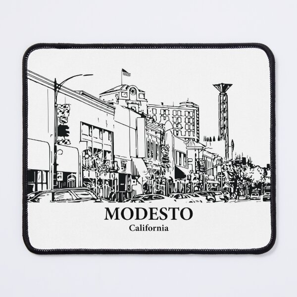 Item preview, Modesto - California designed and sold by Lakeric Cityscapes.