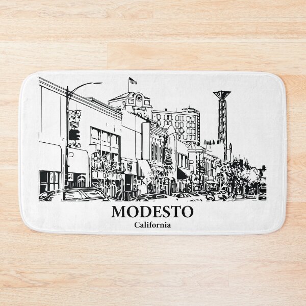 Item preview, Modesto - California designed and sold by Lakeric Cityscapes.