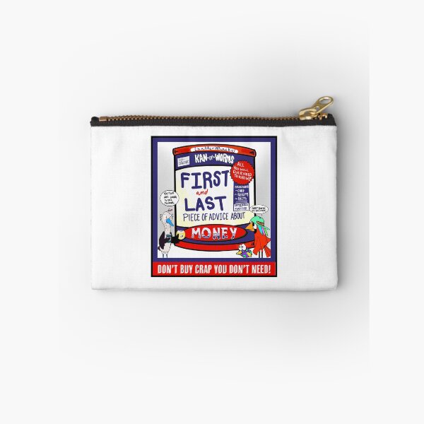 Item preview, Consejos sobre dinero de la caricatura de Kan of Worms designed and sold by NeatlineFX.