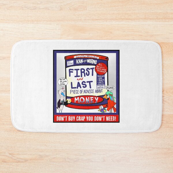 Item preview, Kan of Worms cartoon Money Advice designed and sold by NeatlineFX.