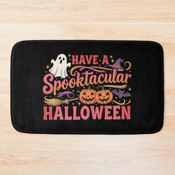 Item preview, Spooktacular Halloween Fun - Cute Ghost & Pumpkin Design designed and sold by DropRomance.
