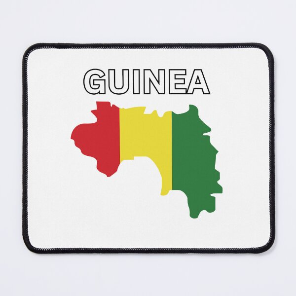 Item preview, Guinea Flag Map designed and sold by atomstartup.