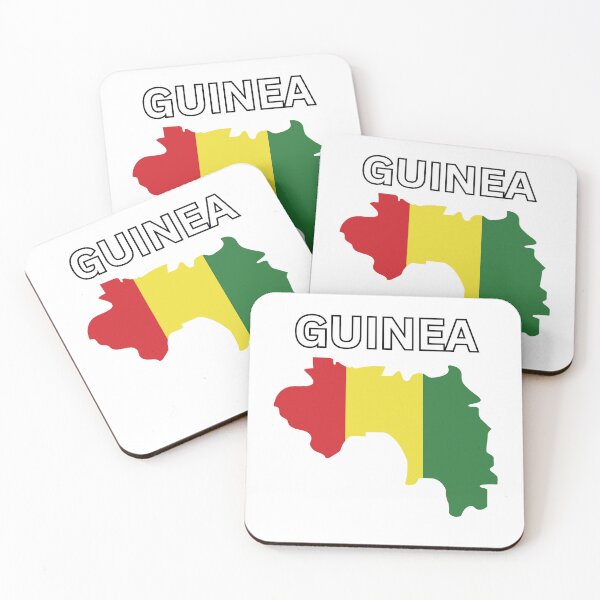 Item preview, Guinea Flag Map designed and sold by atomstartup.