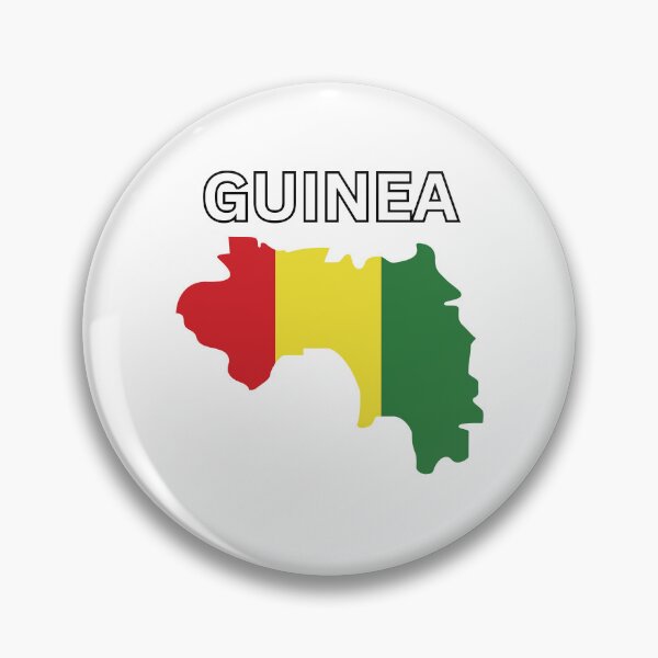 Item preview, Guinea Flag Map designed and sold by atomstartup.