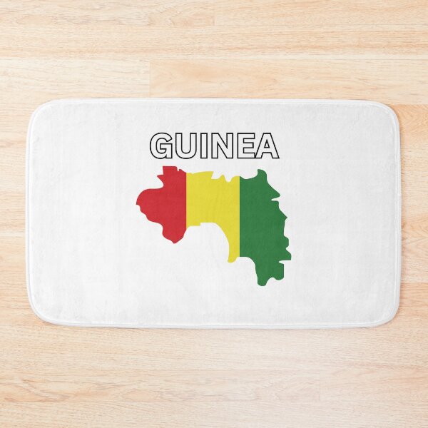 Item preview, Guinea Flag Map designed and sold by atomstartup.
