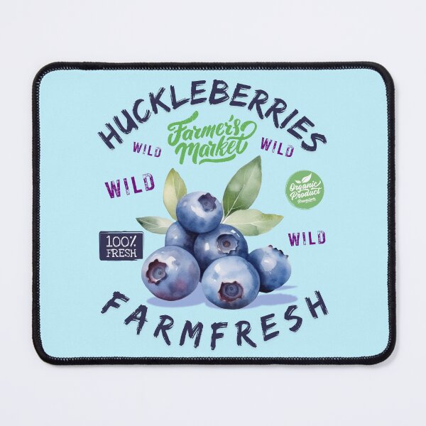 Item preview, HUCKLBERRIES FARMFRESH designed and sold by IndieQuill .