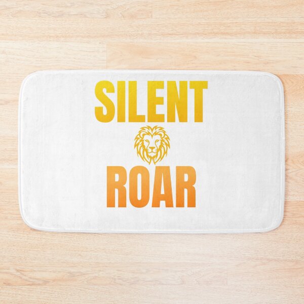 Item preview, Silent Roar – Inner Power Minimalist Typography Design designed and sold by Hamadamedo.