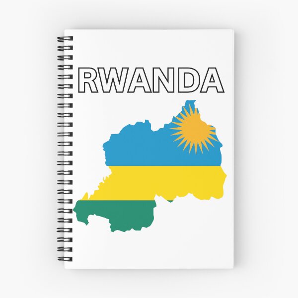 Item preview, Rwanda Flag Map designed and sold by atomstartup.