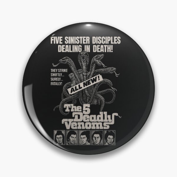 Item preview, Five Venoms designed and sold by MovieMayhem.