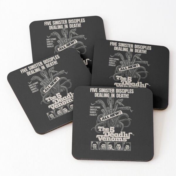 Item preview, Five Venoms designed and sold by MovieMayhem.