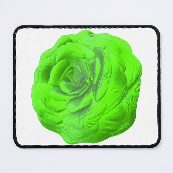 Item preview, Green rose blossom – floral 3D design designed and sold by HA-Design-Kunst.