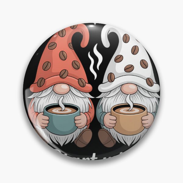 Item preview, Cute Coffee Lovers Gnomes Gnomies designed and sold by blueyeeti.