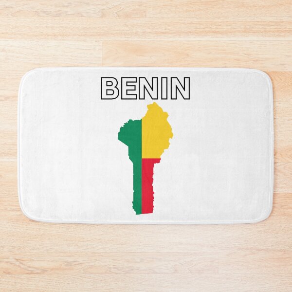 Item preview, Benin Flag Map designed and sold by atomstartup.