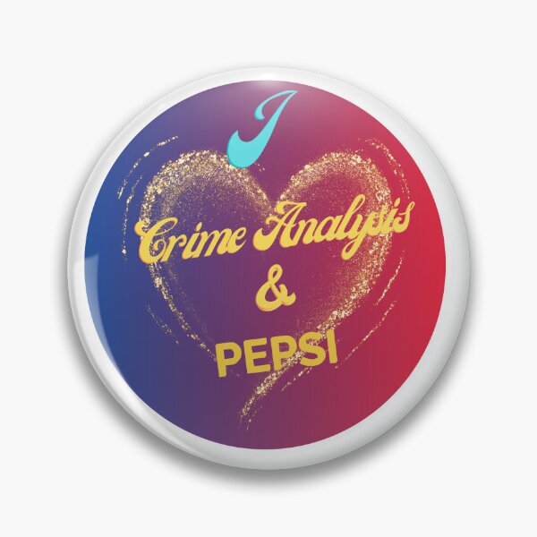 Item preview, I love Crime Analysis & Pepsi designed and sold by Florida Crime and Intelligence Analyst Assocation.