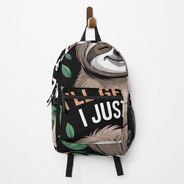 Item preview, Cute Sloth Drinking Coffee Lovers Joke designed and sold by blueyeeti.