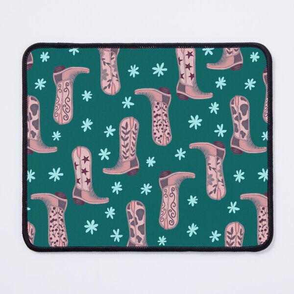 Artikelvorschau, Wildflower Boots – Western-Charme mit Doodle-Flower-Flair entworfen und verkauft von JVCreative.