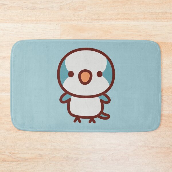 Item preview, blue Monk parakeet designed and sold by INKOYADO.