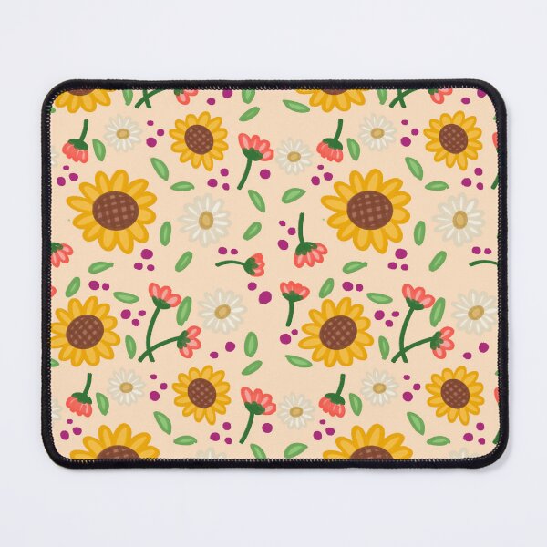Item preview, Sunflowers, Daisies & Pink Blossoms designed and sold by PlatwoArtshop.
