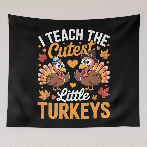Item preview, Cute teacher thanksgiving lovers funny turkeys designed and sold by blueyeeti.