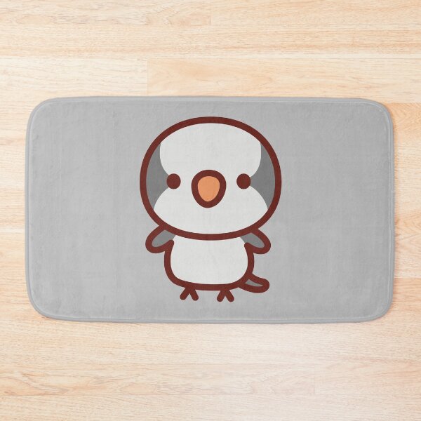 Item preview, grey Monk parakeet designed and sold by INKOYADO.