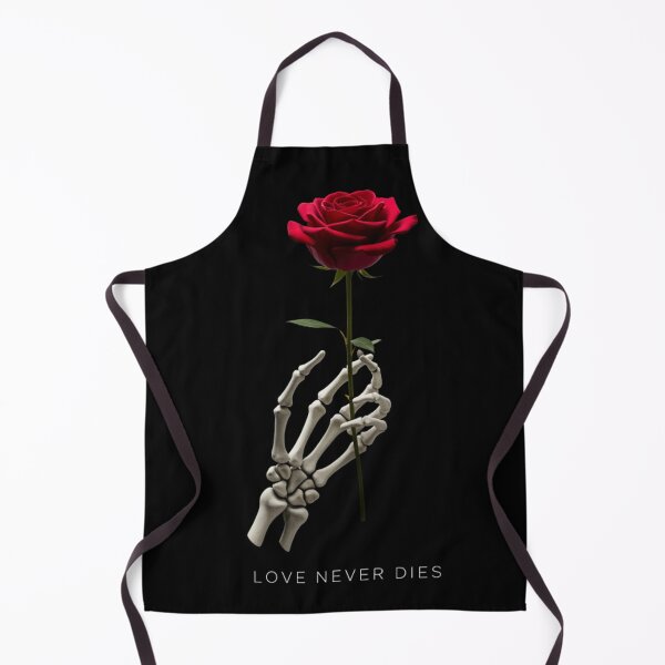 Item preview, Love Never Dies – Gothic Romance Skeleton Rose Design designed and sold by Bryan7type.