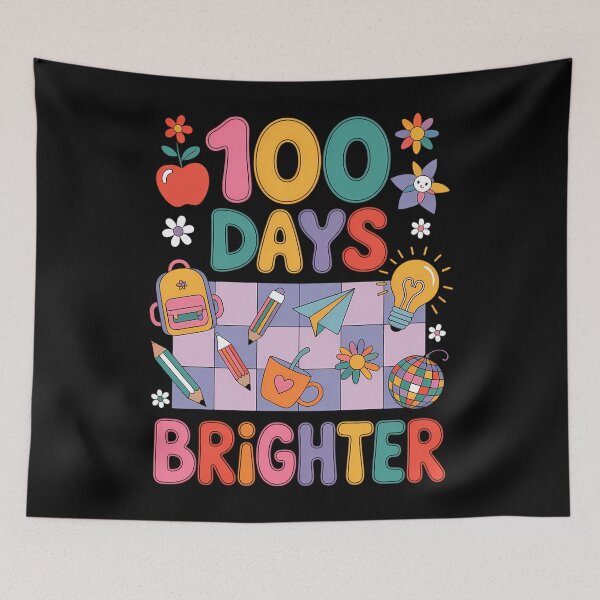 Item preview, Disco Music Lovers 100th Day of School Teacher designed and sold by blueyeeti.